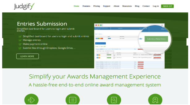 to organise scholarship with Judgify event management software