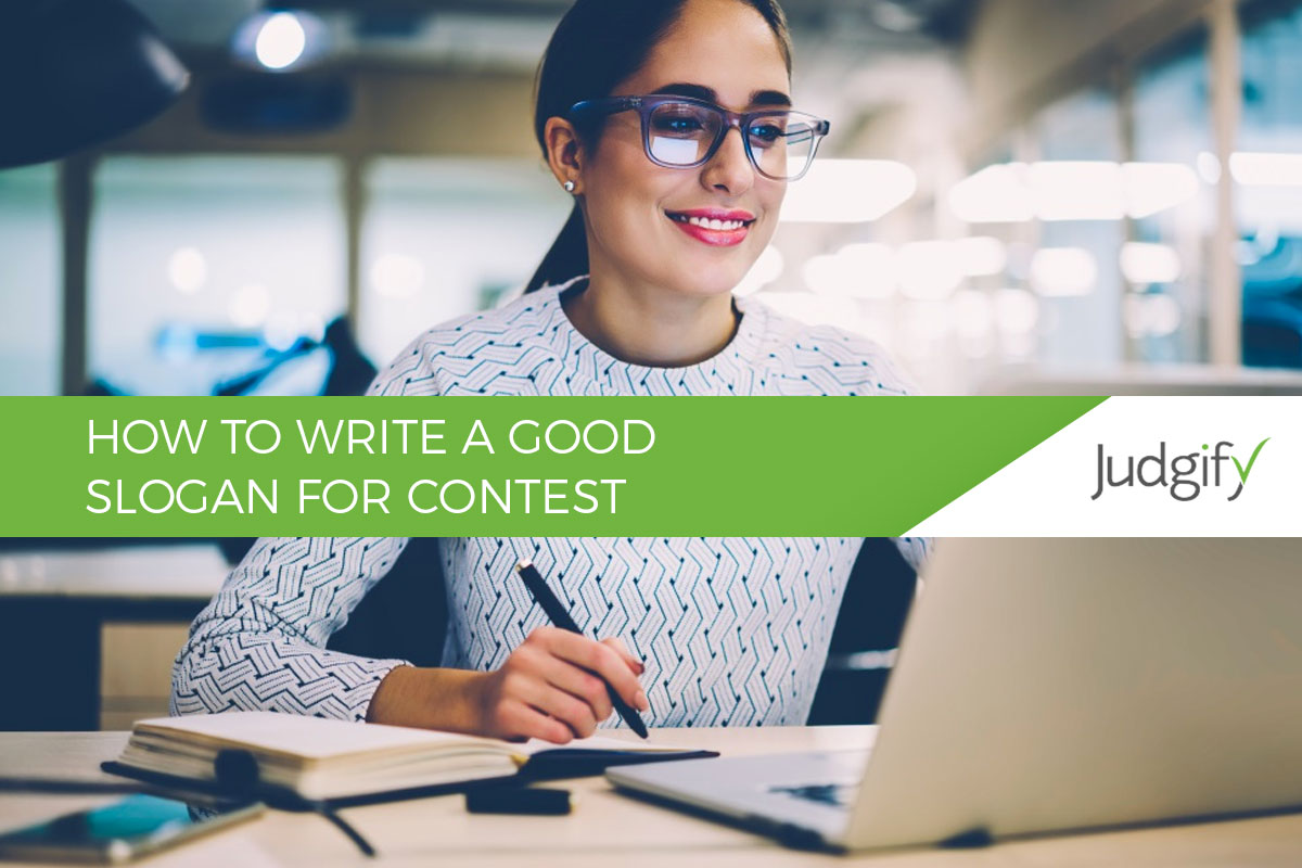 how to write a slogan for contest