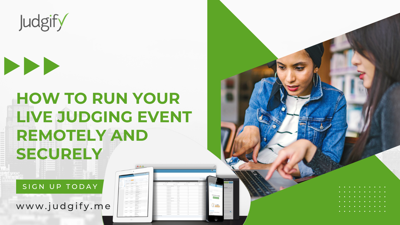 How to run your live judging event remotely and securely