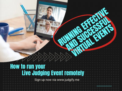 How to Run Your Live Judging Event Remotely