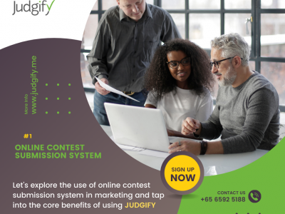 the use of online contest submission system in marketing